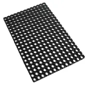 Ihankotona Deurmat open ringen zwart rubber L800xB1200xS22mm