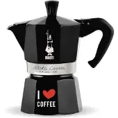 Bialetti Moka Express Love 6 kopjes zwart