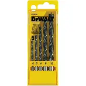 DeWalt 5-delige Houtspiraalboor Cassette