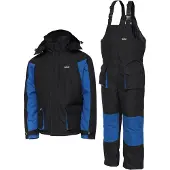 Dam O.T.T. Thermische overall voor heren (zwart/blauw), maat 2XL