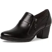 Jana Pumps met hoge voorkant zwart