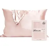 Kitsch , The Satin Kussensloop, Standaard formaat, Blush, 1 Stuk