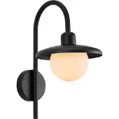 Nordlux Zwarte buitenlamp Berlo design