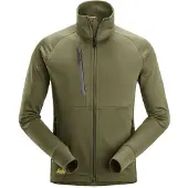 Snickers Workwear 8023 Polartec Power Stretch Jack Khakigroen maat L heren
