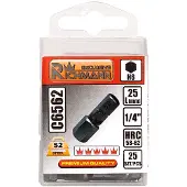 Richmann 25x Inbusbit H6 25mm S2 - Kwaliteit Premium