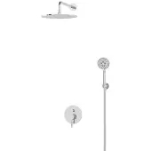 Maxaro Radius Regendouche Inbouw | Chroom 30 cm Regendouche Eéngreeps
