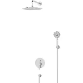 Maxaro Radius Regendouche Inbouw | Chroom 30 cm Regendouche Eéngreeps
