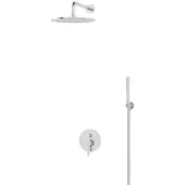 Maxaro Radius Regendouche Inbouw | Chroom 30 cm Regendouche Eéngreeps