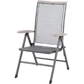 Royal Garden Balero standestoel ijzergrijs 2 stuks
