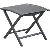 LC Garden Unicamo voetenbank aluminium/textilene inklapbaar