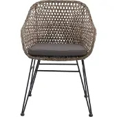 Mwh Royal Riviera dining tuinstoel iron grey