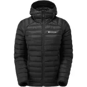 Montane Donsjack met capuchon voor dames Anti-freeze | Maat M