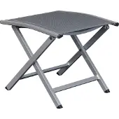 LC Garden Unicamo voetenbank aluminium/zilver