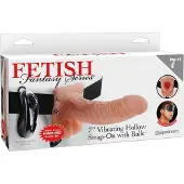 Pipedream - Fetish Strap-on 7 - opzetbare vibrator (huidkleurig)