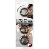You2Toys - Penisringen set - 3 stuks - grijs