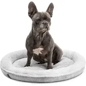 Lionto donut hondenbed, wasbaar & met antislip onderzijde, Ø65 grijs