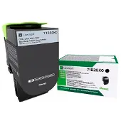 Lexmark Toner 71B20K0 Zwart