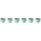Mepal Margrethe mini schaal 25 ml 6-pack Nordic green