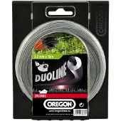Oregon Trimmerdraad Duoline, 2,4 mm x 15 meter