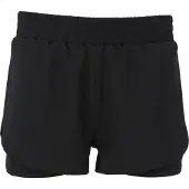 Endurance - Women's Yarol 2-in-1 Shorts - Hardloopshort 36, zwart