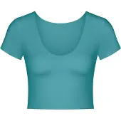 Sloggi Top ' ZERO Feel 2.0 Crop Top ' turquoise