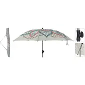 Ambiance Beach Umbrella Assorted Beige 200 x 215 cm
