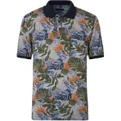 Casa Moda Regular Fit Polo shirt Korte mouw blauw