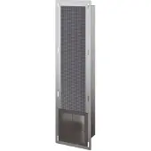 Luca Inbouw Reserve Toiletrolhouder Sanitair 19,5x72x12,2cm Gunmetal