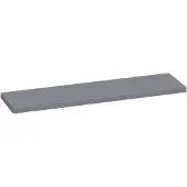 Brauer Ocean Slim Planchet 59x15cm MDF - Mat Grijs - Accessoires, Wastafel accessoires, Planchetten - 8720359337870