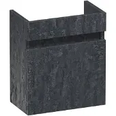 Brauer Joy Fonteinonderkast 39,5x21,6cm MFC - Rechtsdraaiend - Damascus - 8720359387998 - Wastafels, Fonteinen, Fonteinonderkasten