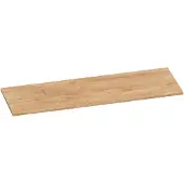Brauer Ocean Slim Topblad 139,4x46cm - MFC - Forest Tan - Badkamermeubels, Wastafelbladen - 8720359349286