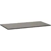 Brauer Vulcanic Topblad 99,6x46cm - Natuursteen - Antraciet - Badkamermeubels, Wastafelbladen - 8720359346506