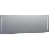 Brauer Pyrite Spiegel 200x70cm - LED Verlichting Links/rechts - Glas - Rechthoekig - Spiegels, Badkamerspiegels - 8720359338297