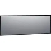 Saniclass Silhouette 200 spiegel 199x70cm zwart aluminium