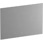 Brauer Ruby Spiegel 100x70cm Indirecte LED Verlichting Rondom - Glas - Rechthoekig - Spiegels, Badkamerspiegels - 8720359383594