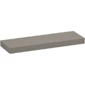 Brauer Creek Topblad Vrijhangend 139,4x50cm - MDF - Mat Taupe - Badkamermeubels, Wastafelbladen - 8720359388834