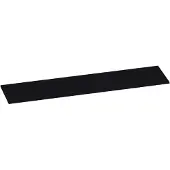 Brauer Ocean Slim Topblad 198,6x46cm - MDF - Mat Zwart - Badkamermeubels, Wastafelbladen - 8720359348449