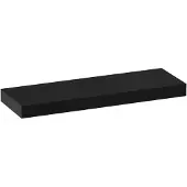 Brauer Creek Topblad Vrijhangend 139,4x50cm - MDF - Mat Zwart - Badkamermeubels, Wastafelbladen - 8720359389015