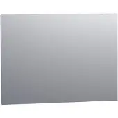 Saniclass Alu spiegel 90x70x2.5cm rechthoek zonder verlichting aluminium