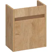Brauer Adore Fonteinonderkast 39,5x21,6cm MFC - Rechtsdraaiend - Forest Tan - 8720359371003 - Wastafels, Fonteinen, Fonteinonderkasten