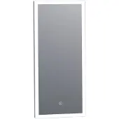 Brauer Jade Spiegel 40x80cm - LED Verlichting Rondom - Glas - Rechthoekig - Spiegels, Badkamerspiegels - 8720359338396