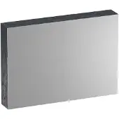 Brauer Impress Deluxe Spiegelkast 99x70cm MFC 2 Deuren Met Indirecte LED Verlichting Binnen/onder - Damascus - Spiegels, Spiegelkasten - 8720359387509