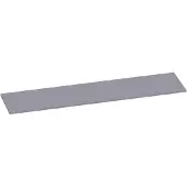 Brauer Ocean Slim Topblad 198,6x46cm - MDF - Mat Grijs - Badkamermeubels, Wastafelbladen - 8720359348401