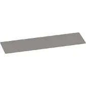Brauer Ocean Slim Topblad 160,6x46cm - MDF - Mat Taupe - Badkamermeubels, Wastafelbladen - 8720359348340