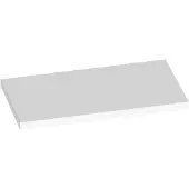 Brauer Ocean Medium Topblad 80,6x46cm - MDF - Mat Wit - Badkamermeubels, Wastafelbladen - 8720359348654