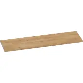Brauer Ocean Medium Topblad 160,6x46cm - MFC - Forest Tan - Badkamermeubels, Wastafelbladen - 8720359349521
