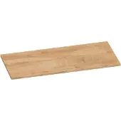 Brauer Ocean Slim Topblad 99,6x46cm - MFC - Forest Tan - Badkamermeubels, Wastafelbladen - 8720359348821