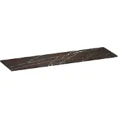 Brauer Mirage Topblad 160,6x46cm - Copper Brown - Badkamermeubels, Wastafelbladen - 8720724504029