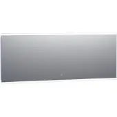 Brauer Jasper Spiegel 180x70cm - LED Velichting Boven & Onder - Glas - Rechthoekig - Spiegels, Badkamerspiegels - 8720359339409