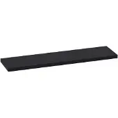 Brauer Ocean Slim Planchet 59x15cm MDF - Mat Zwart - Accessoires, Wastafel accessoires, Planchetten - 8720359337900